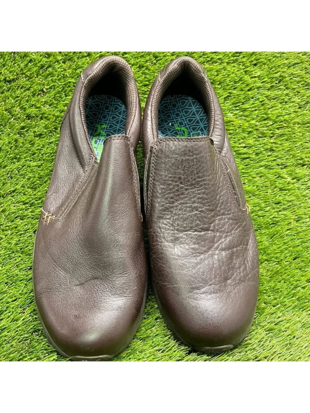 Kuru Kivi 2 Mens Size 11E Triple Brown Classic Walking Leather Slip-On Shoes